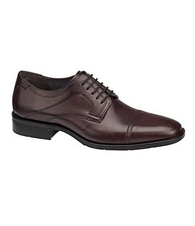 johnston and murphy larsey cap toe oxford