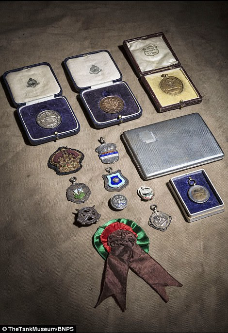 Sgt Missen's medals from the Great War