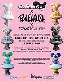 Deadmau5 x Ron English x Toy Art Gallery - "Deadmau5 Grin" figure revealed!!!