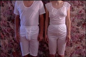 Mormon underwear  or "garments"- Two piece