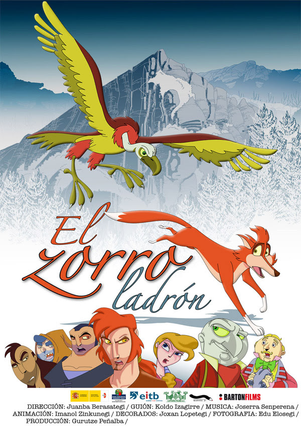Póster: El zorro ladrón (Barriola: San Adriango Azeria) Póster: El zorro ladrón (Barriola: San Adriango Azeria)