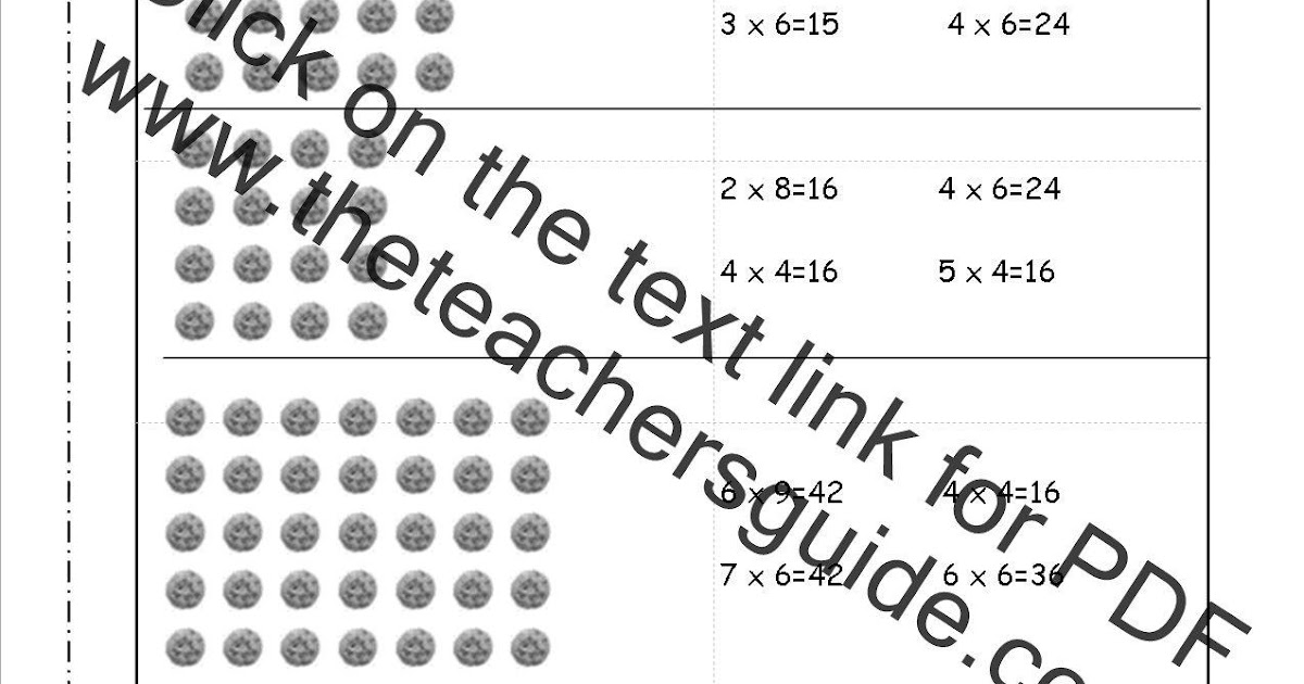 algunproblemita: Array Worksheets 2nd Grade