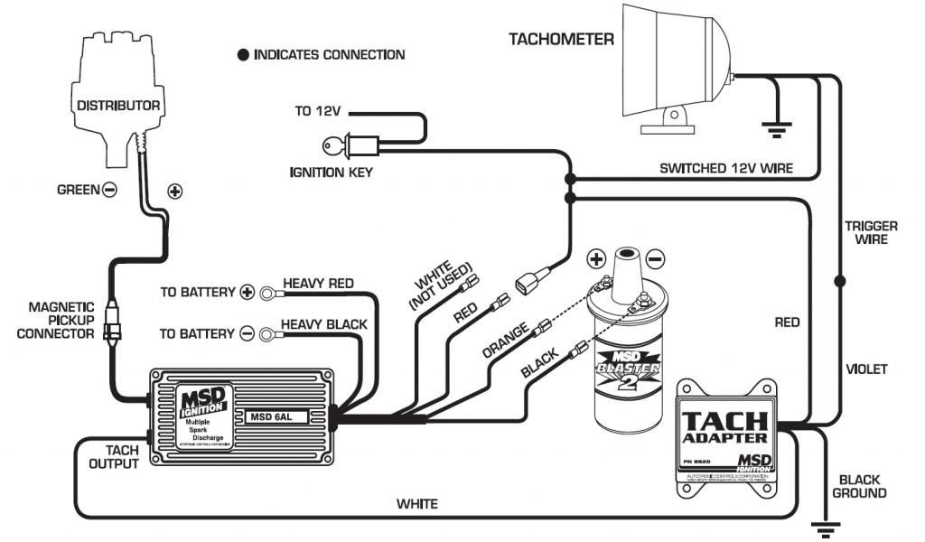 Msd Tach Adapter Wiring Diagram - Wiring Diagram Schemas