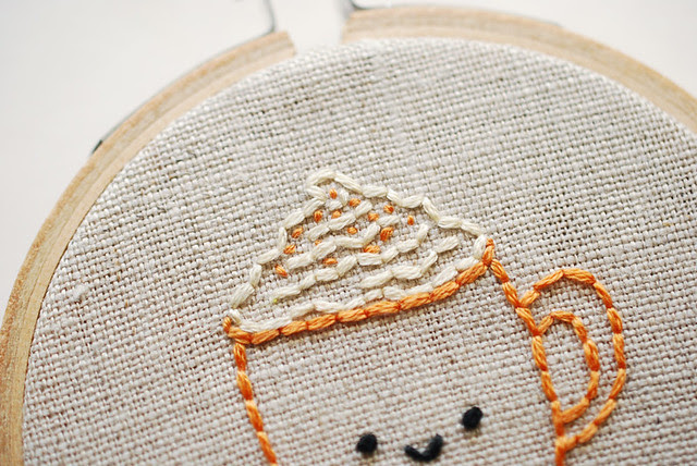 Pumpkin Spice Embroidery Pattern