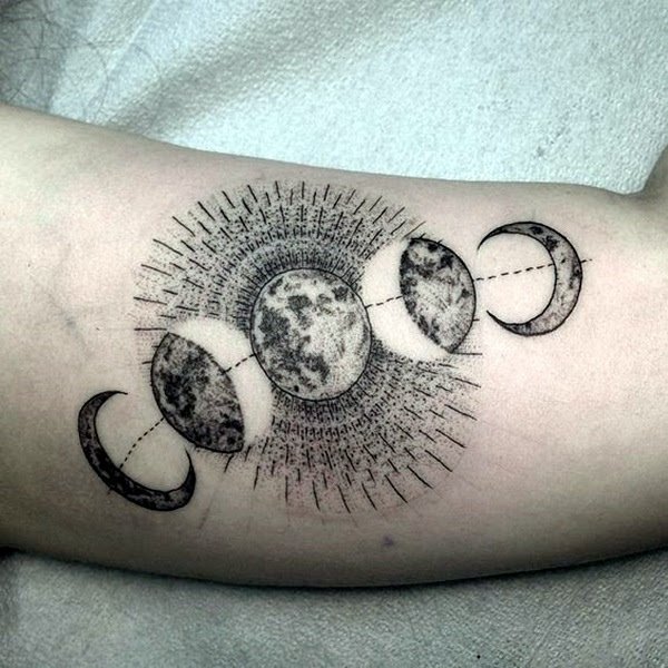 Magical Moon Tattoo Designs (17)