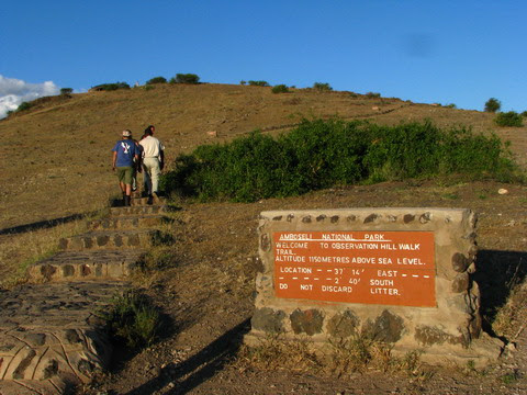 Observation hill Amboseli Park