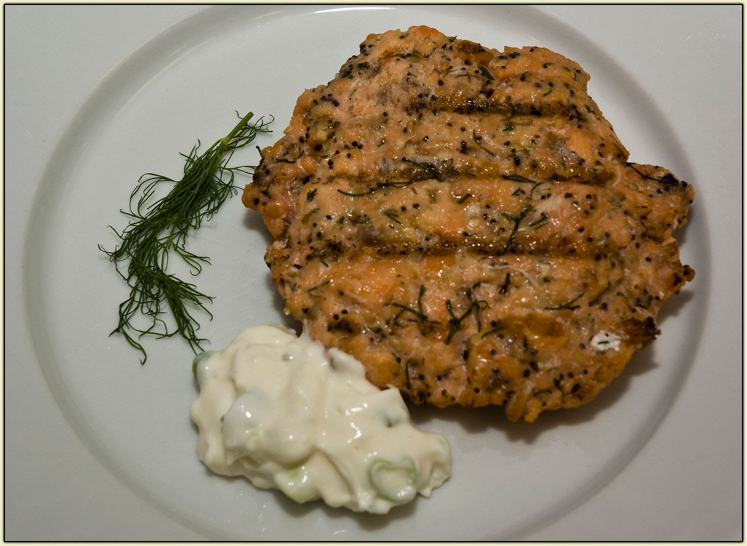 Everything Salmon Burger