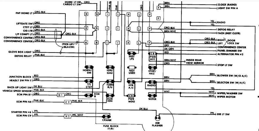 99 Suburban Fuse Box | schematic and wiring diagram