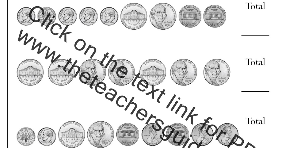 32 Values Of Coins Worksheet - Free Worksheet Spreadsheet