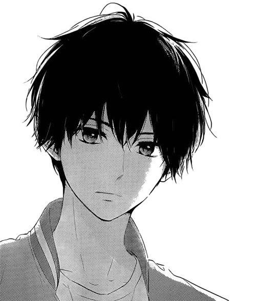 Anime Hairstyles Male Names : Anime boy, brown hair, green eyes; Anime