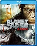猿の惑星：創世記（ジェネシス）＋猿の惑星：新世紀（ライジング）　ブルーレイセット(2枚組)(初回生産限定) [Blu-ray]