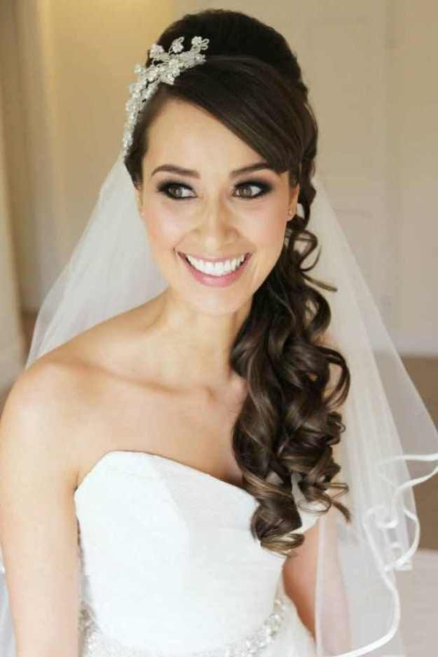Wedding Hairstyles Side Swept