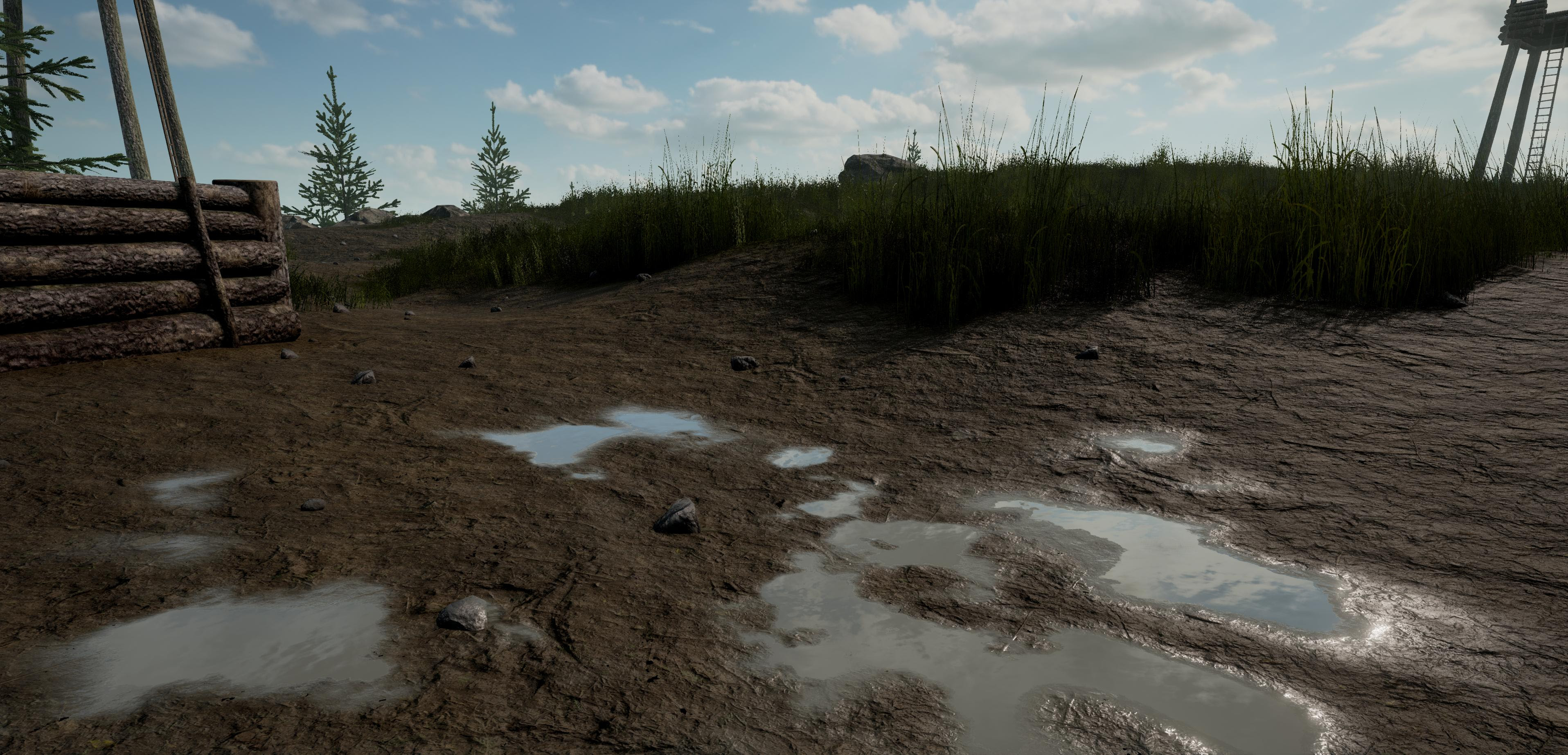 How To Draw A Puddle Of Water