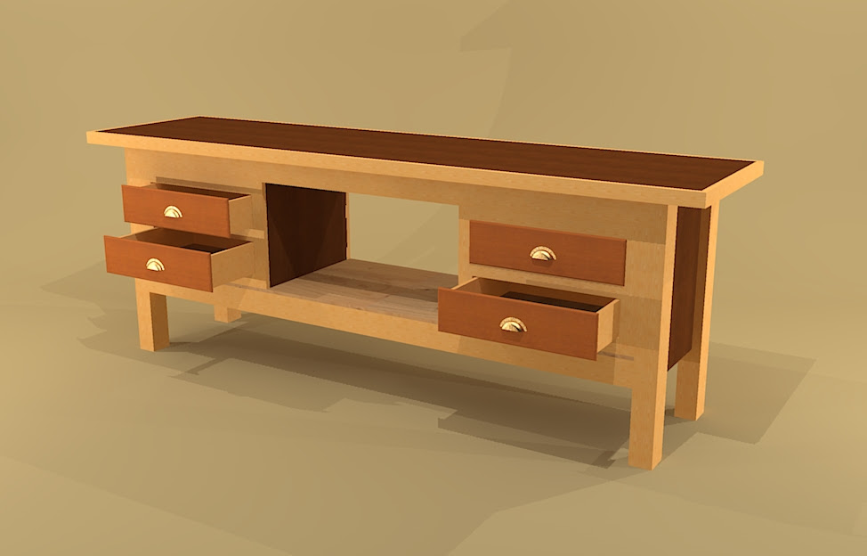 Workbench Plans Drawers Wood In Cabinet Making