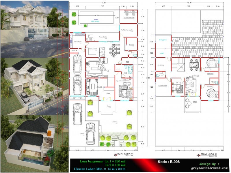 Info Baru Desain Rumah 200 Meter 1 Lantai, Ide Top!