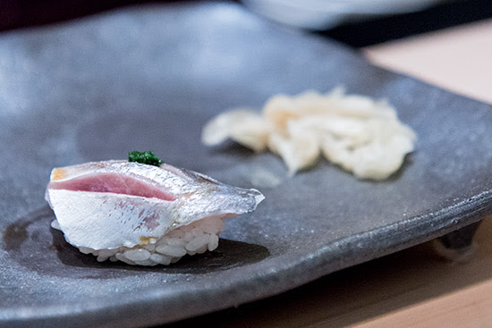 Shinji by Kanesaka Best Sushi in Singapore Aji Horse Mackerel