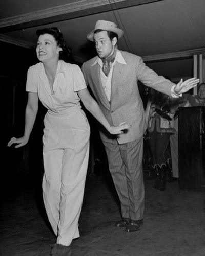 Suzanne Ridgeway y Orson Welles en 1940