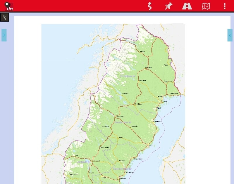Topografisk Karta Sverige | Karta