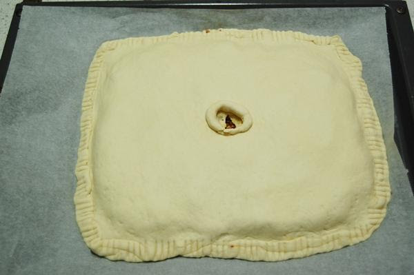 Empanada gallega casera de carne. Receta de masa de empanada gallega Empanada gallega casera de carne. Receta de masa de empanada gallega