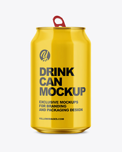 Download Download 350ml Glossy Aluminium Drink Can Packaging Can Mockups Psd 53 86 Mb PSD Mockup Templates