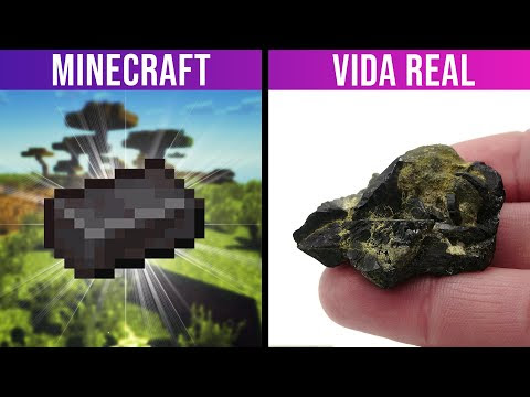 Minerales de minecraft en la vida real 1.17  - Minerales, rocas y geodas !