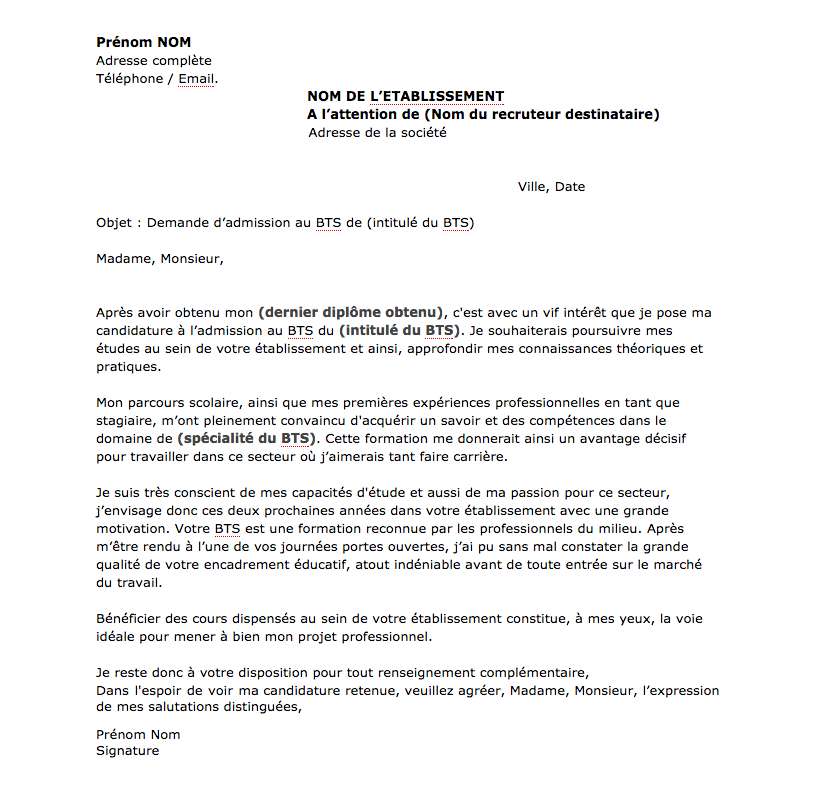 Lettre De Motivation Projet TutorÃ© Dut Gea  Kata Baca u