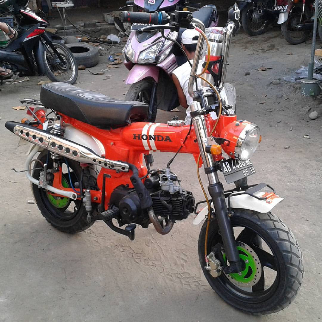 Modifikasi Motor Honda Monkey Kumpulan Modifikasi Motor Scoopy Terbaru