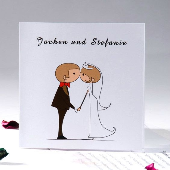 Brautpaar Hochzeit Comic Lustig Hochzeits Idee