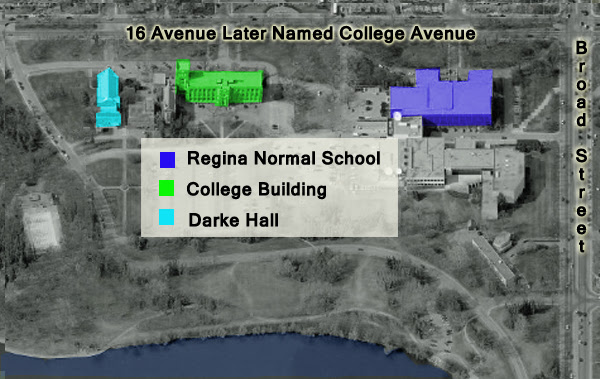 Regina Normal School / Darke Hall / Regina College