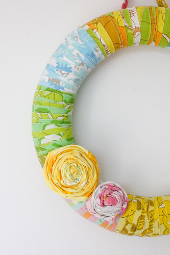 Wrapped Wreath Tutorial - In Color Order