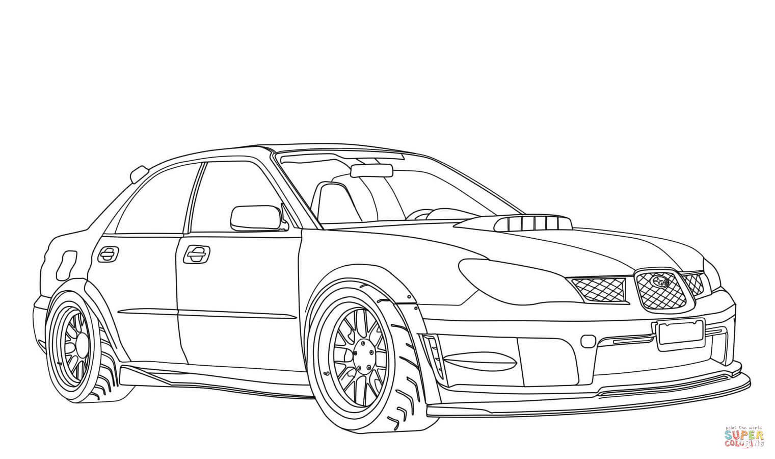11+ Subaru Car Drawings Gif  Exotic Supercars Gallery