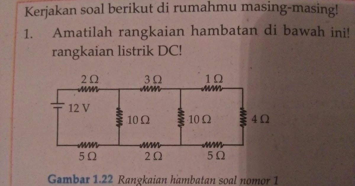 Soal Rangkaian Kuat Arus 0 8 Ampere - Rumah Siswa