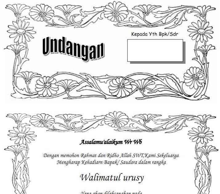 14++ Contoh undangan midodareni katolik information
