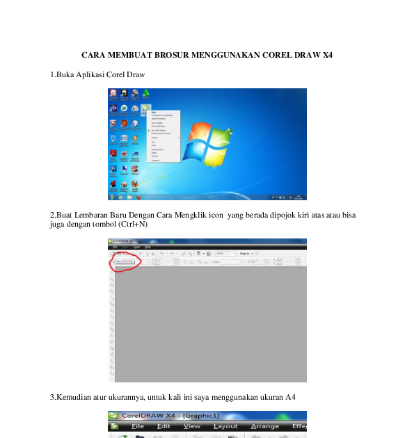 Cara Membuat Brosur Menggunakan Corel Draw