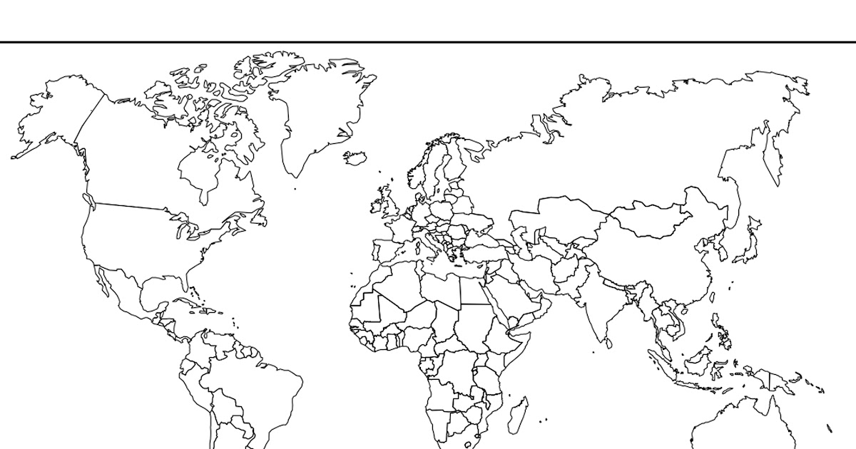 خريطة العالم Wlhx Kharita Blog