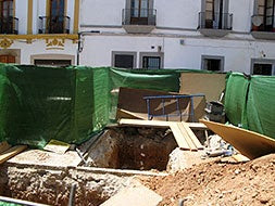 Se confirma que los restos arqueológicos hallados en Santiago son la calzada romana