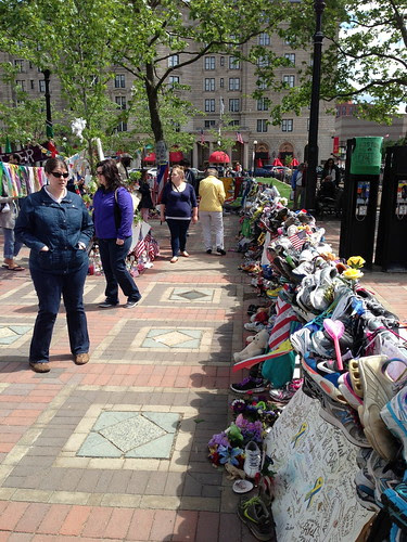 Boston Marathon attack memorial, Copley Square