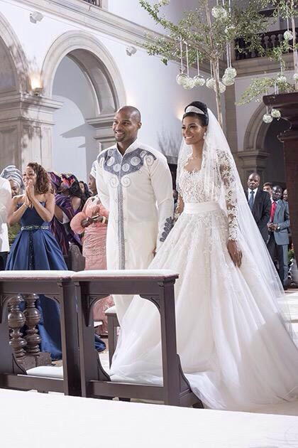 Umenyiora married his longtime girlfriend, Leila Lopes Friday May 29, 2015 in Luanda, Angola. Umenyiora married his longtime girlfriend, Leila Lopes Friday May 29, 2015 in Luanda, Angola.