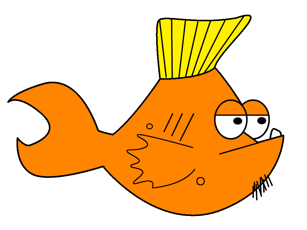Gambar Kartun Lucu  Ikan  Gambar Meme