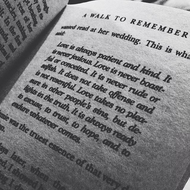 Most Downloaded A Walk To Remember Quote Love Is Patient
