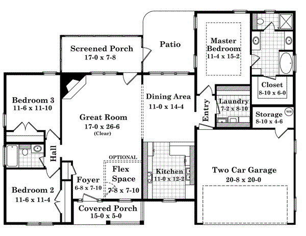 Top 1700 Sq Ft House Plans 2 Story