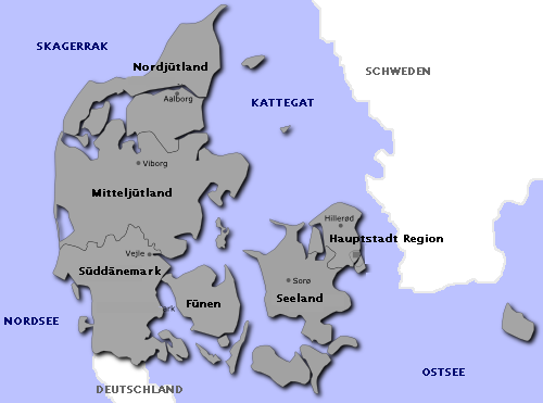 Dänemark Karte - Im hohen Norden - Dänemark - Natur-Photocamp / Alborg