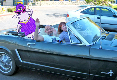 In the Mustang