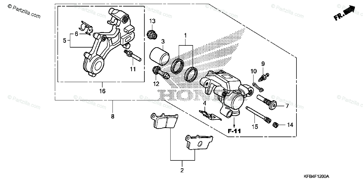30 Brake Caliper Parts Diagram - Wiring Diagram List
