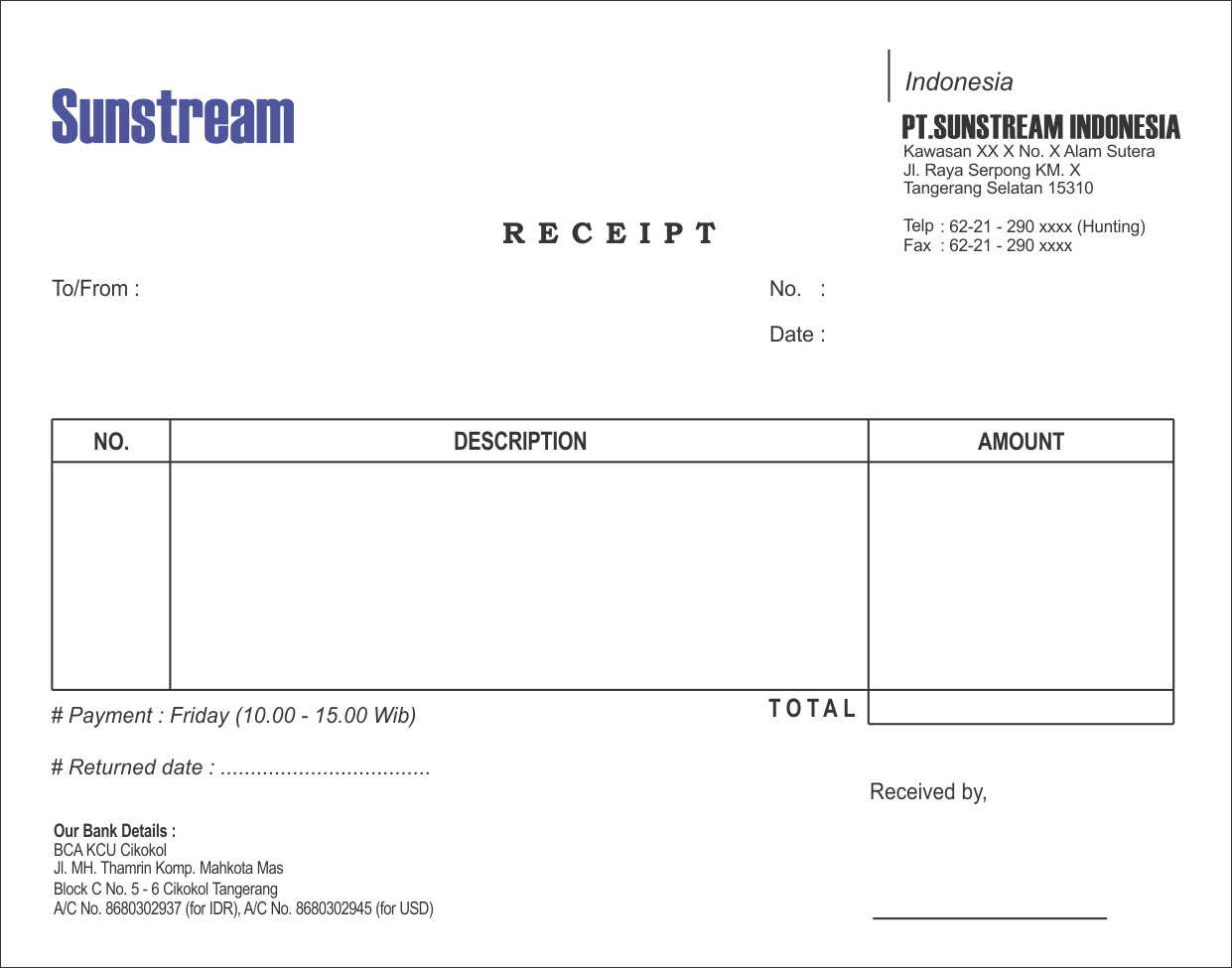 Contoh Surat Jalan Pengiriman Barang Dalam Bahasa Inggris Surat 35