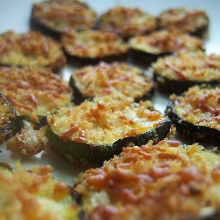 Zucchini Parmesan Crisps