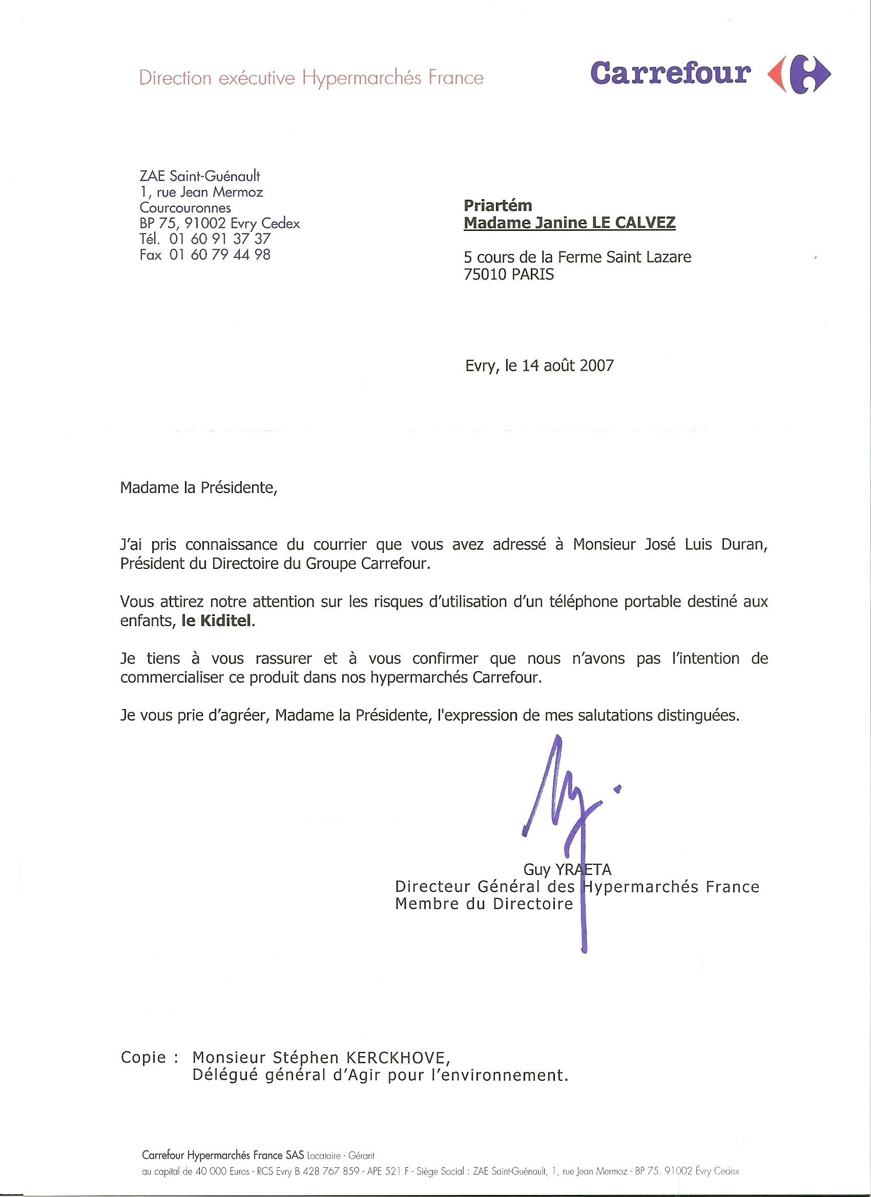 Lettre Commerciale Afnor / Lettre De Motivation Directeur QualitÃ