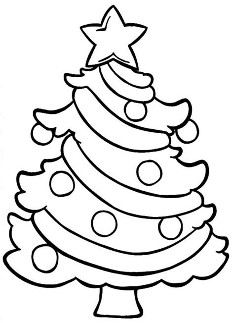 Printable Easy Christmas Coloring Pages | Coloring Pages - Free Printable