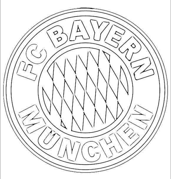 Ausmalbilder Fc Bayern Maskottchen