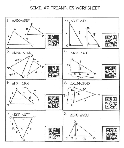 unit 6 homework 4 similar triangle proofs